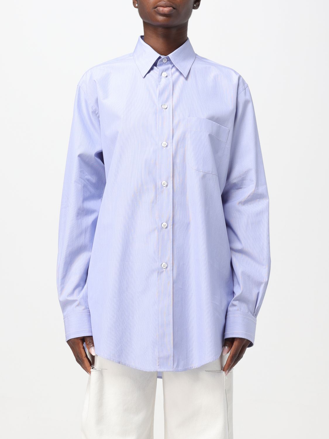 Maison Margiela Top MAISON MARGIELA Woman colour Blue