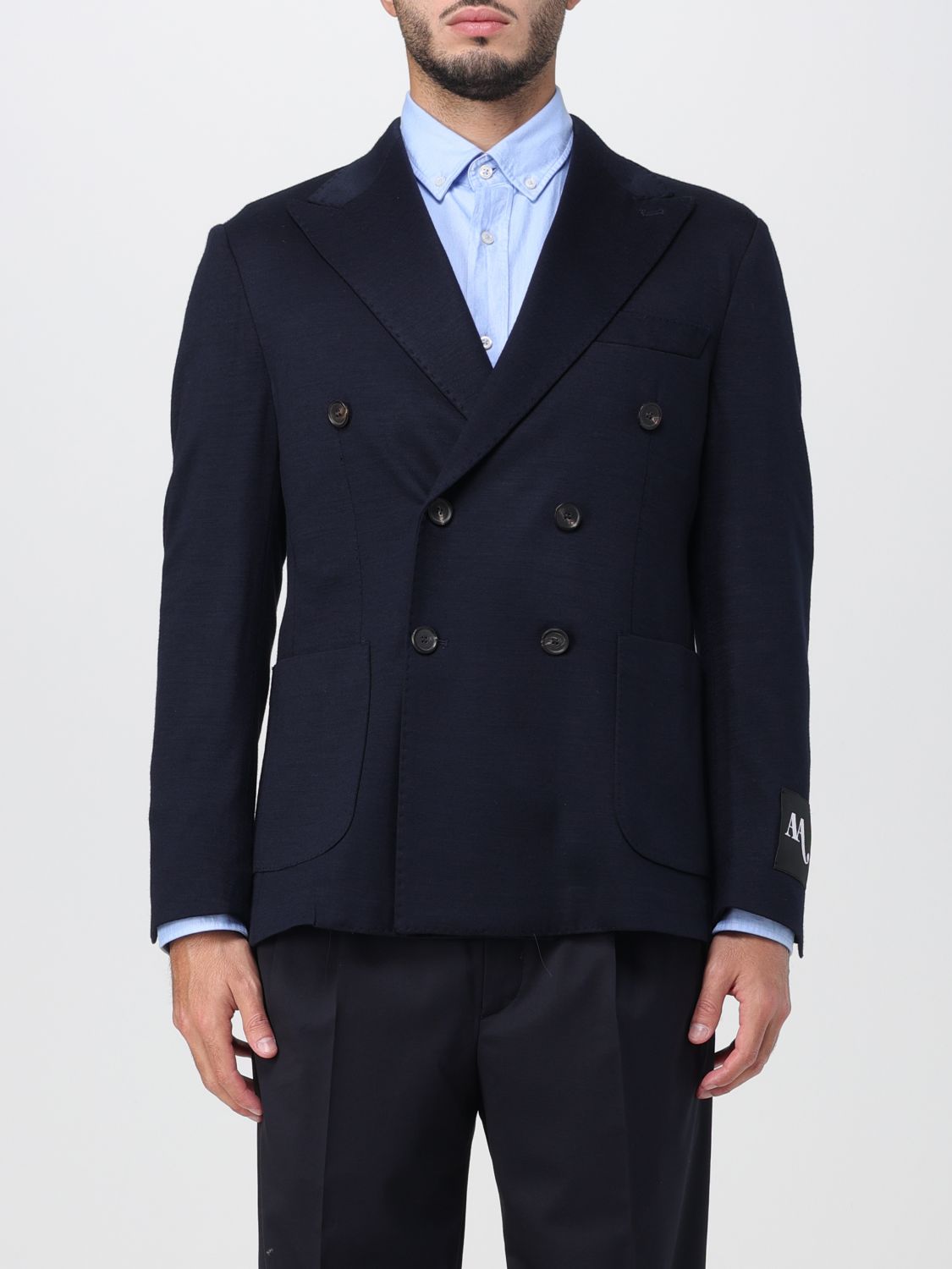 Doppiaa Blazer DOPPIAA Men colour Blue