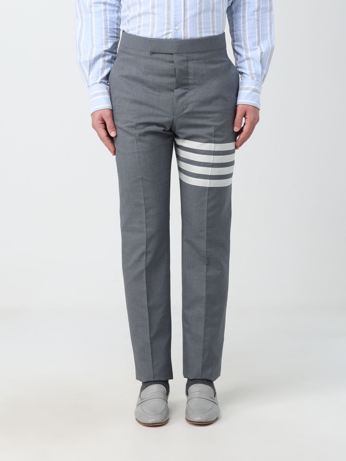 Thom Browne Trousers THOM BROWNE Men colour Grey