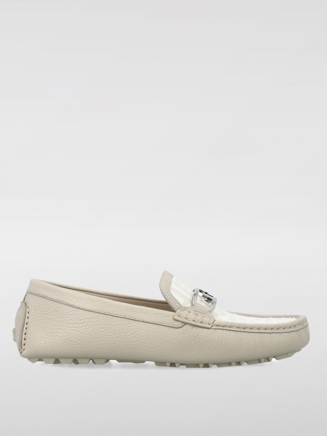 FENDI Loafers FENDI Men color White