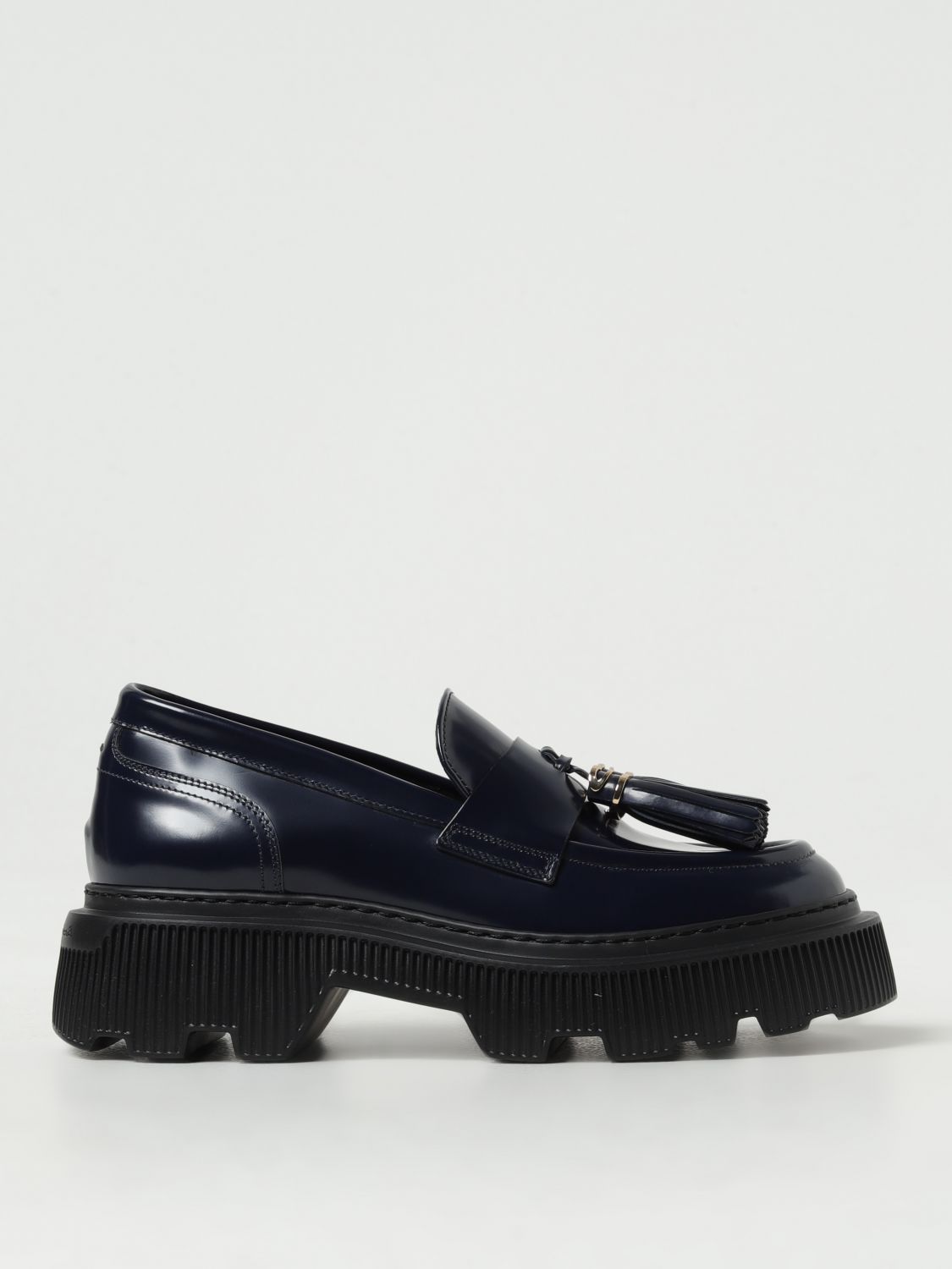 Santoni Loafers SANTONI Woman colour Blue