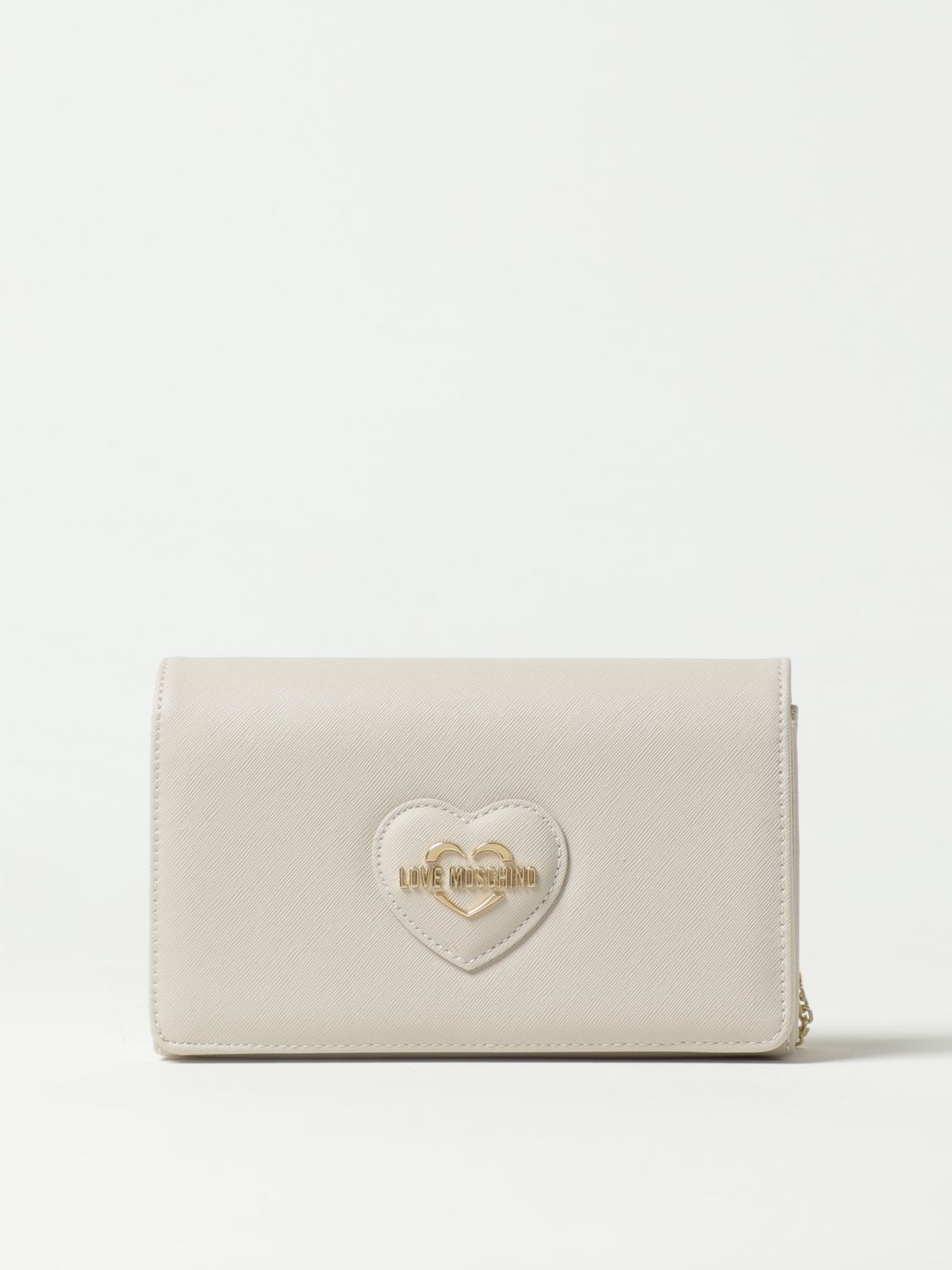 Love Moschino Crossbody Bags LOVE MOSCHINO Woman colour Ivory