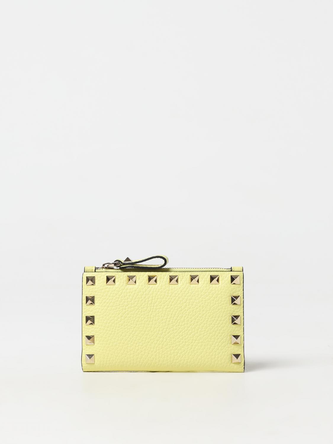 VALENTINO GARAVANI Wallet VALENTINO GARAVANI Woman colour Yellow