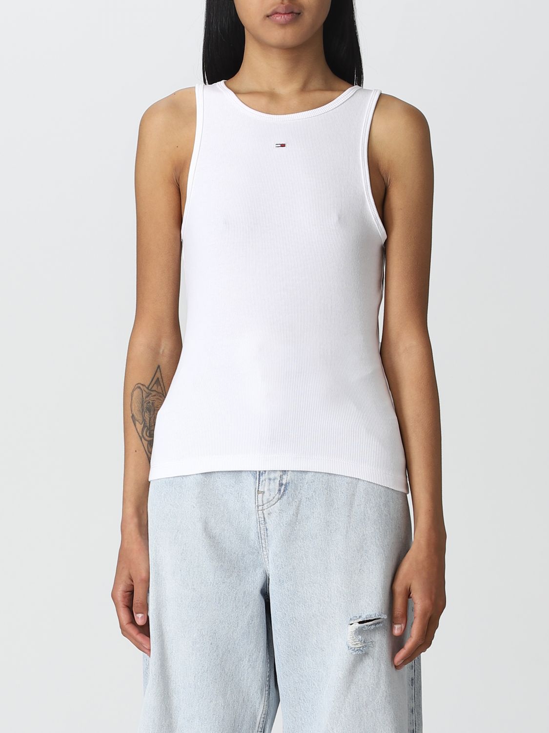 Tommy Jeans T-Shirt TOMMY JEANS Woman colour White