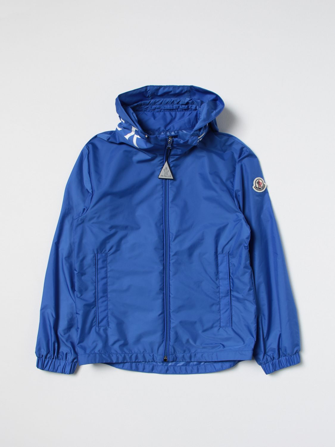 Moncler Jacket MONCLER Kids colour Royal Blue