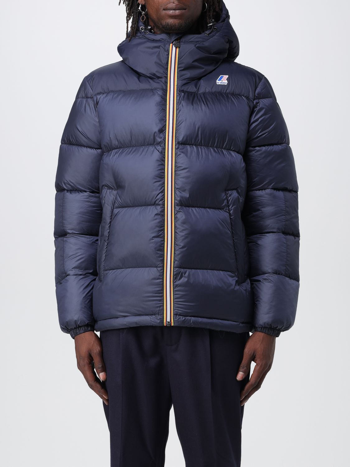 K-Way Jacket K-WAY Men colour Navy