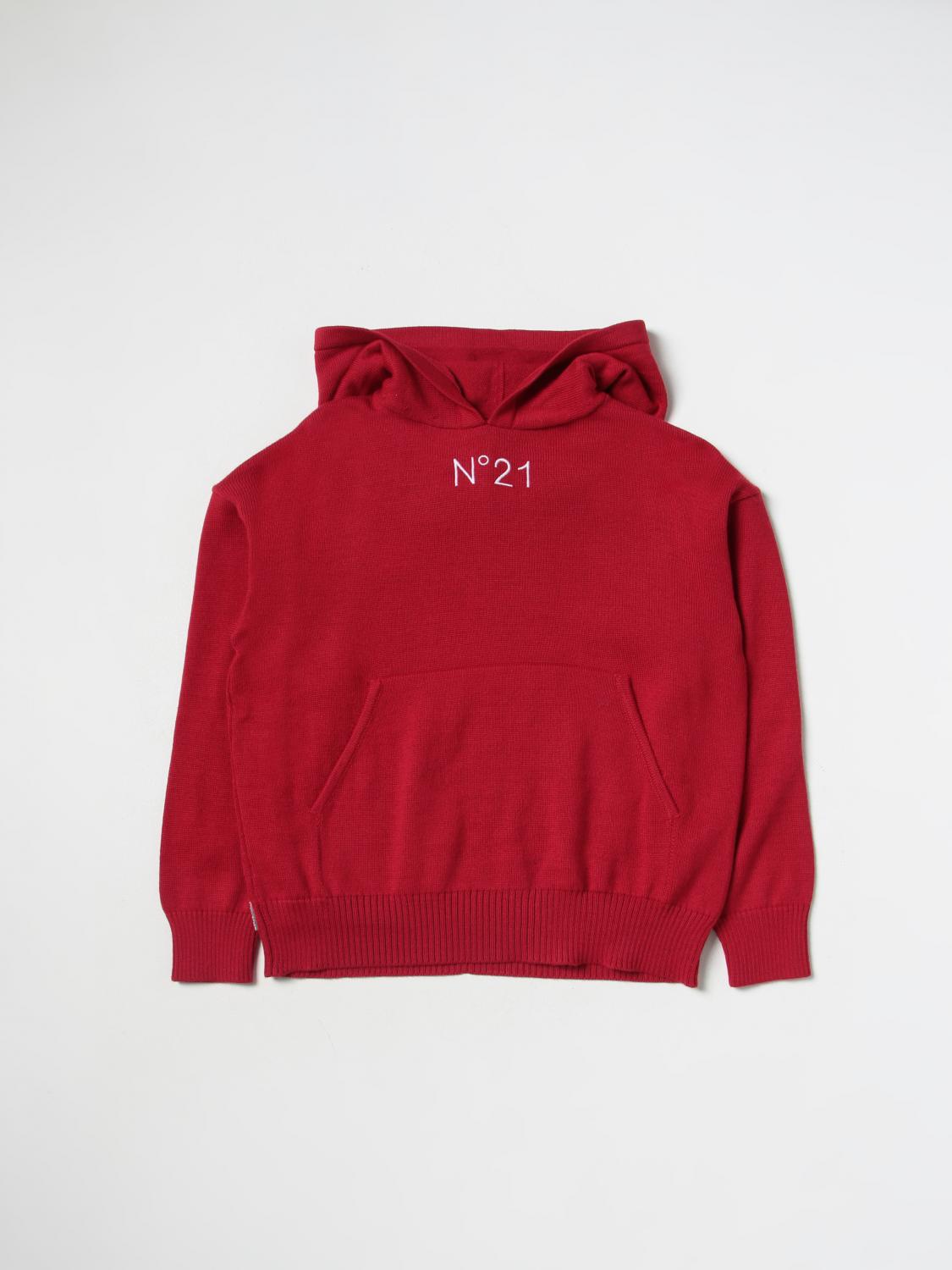 N° 21 Jumper N° 21 Kids colour Red