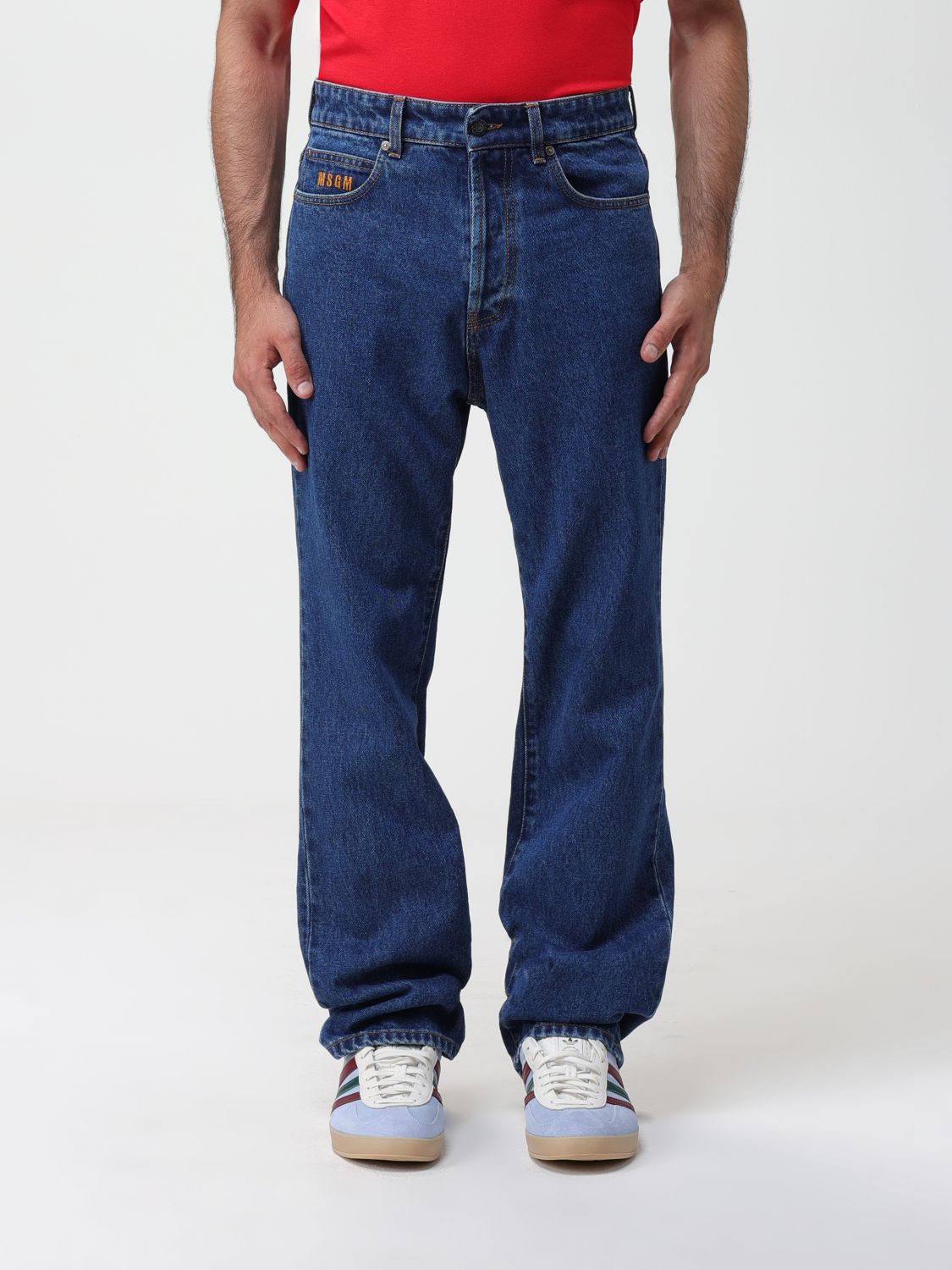 Msgm Jeans MSGM Men colour Blue