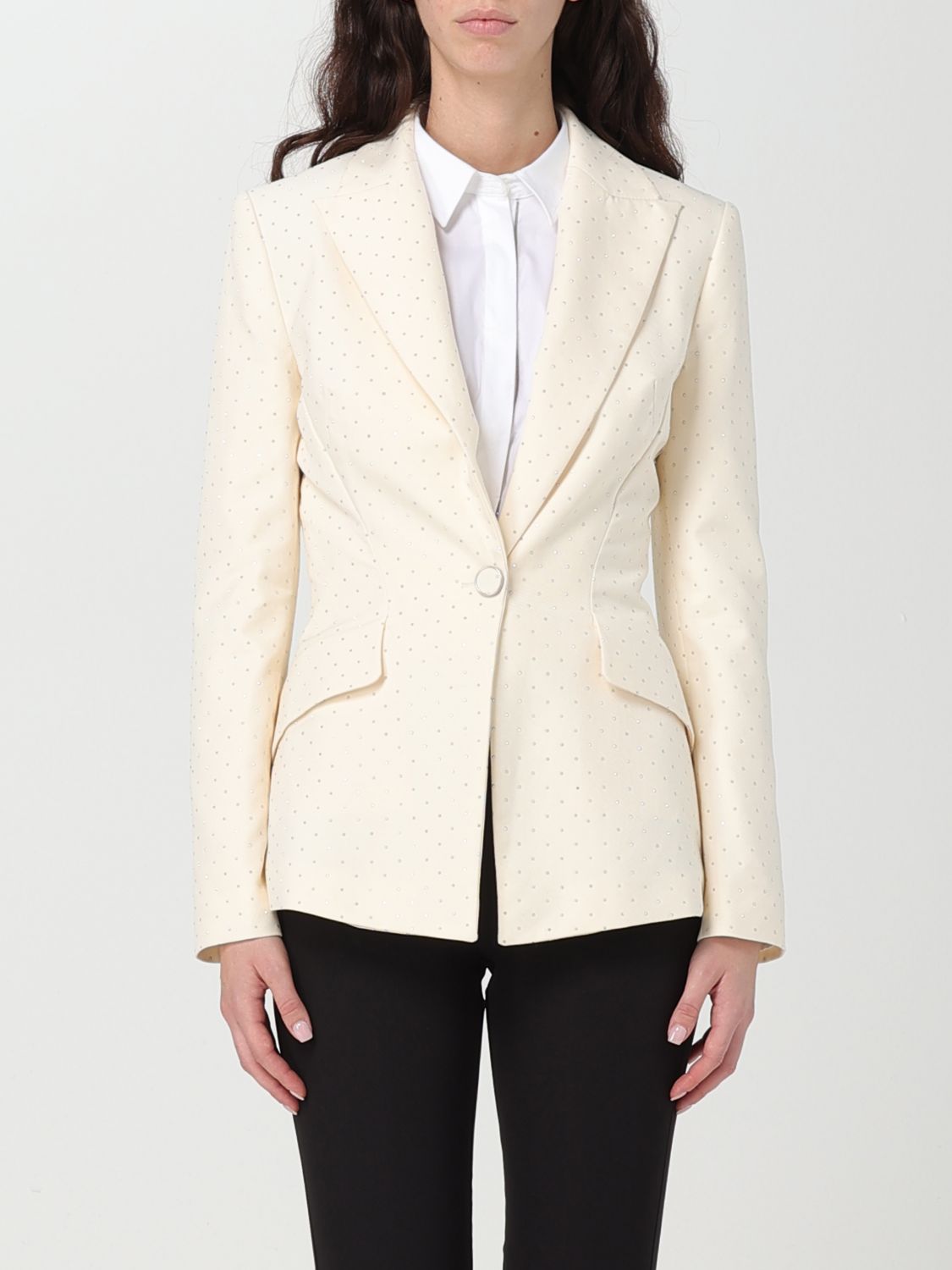 Simona Corsellini Blazer SIMONA CORSELLINI Woman colour Ivory