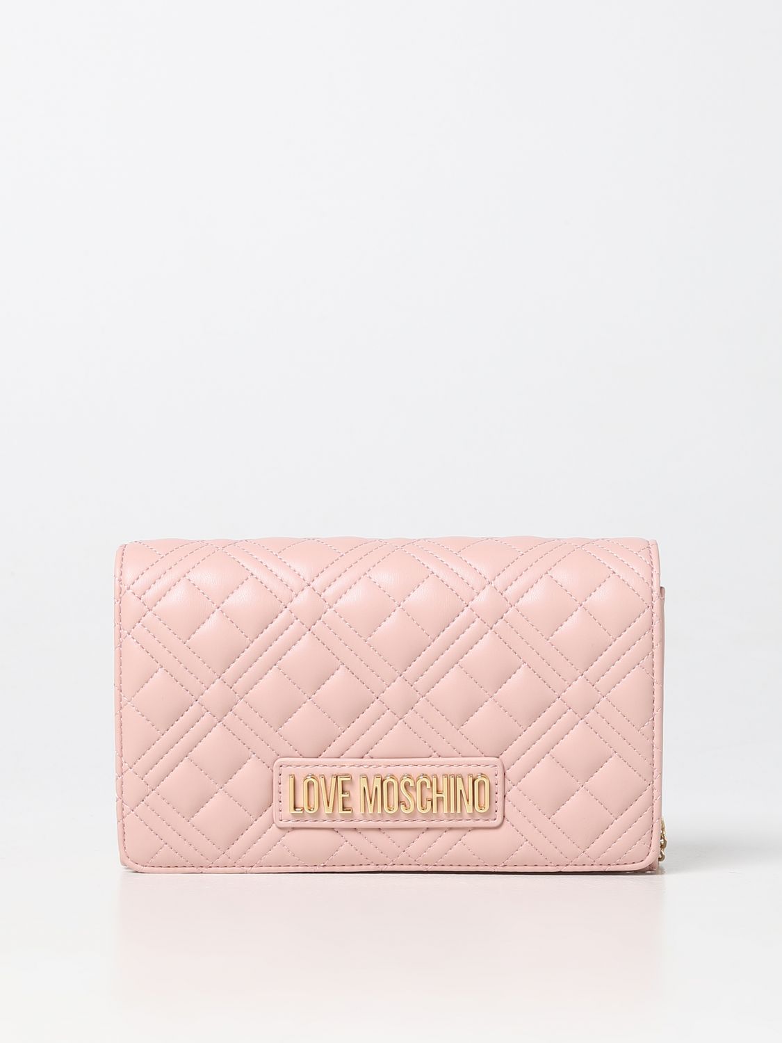 Love Moschino Crossbody Bags LOVE MOSCHINO Woman colour Pink