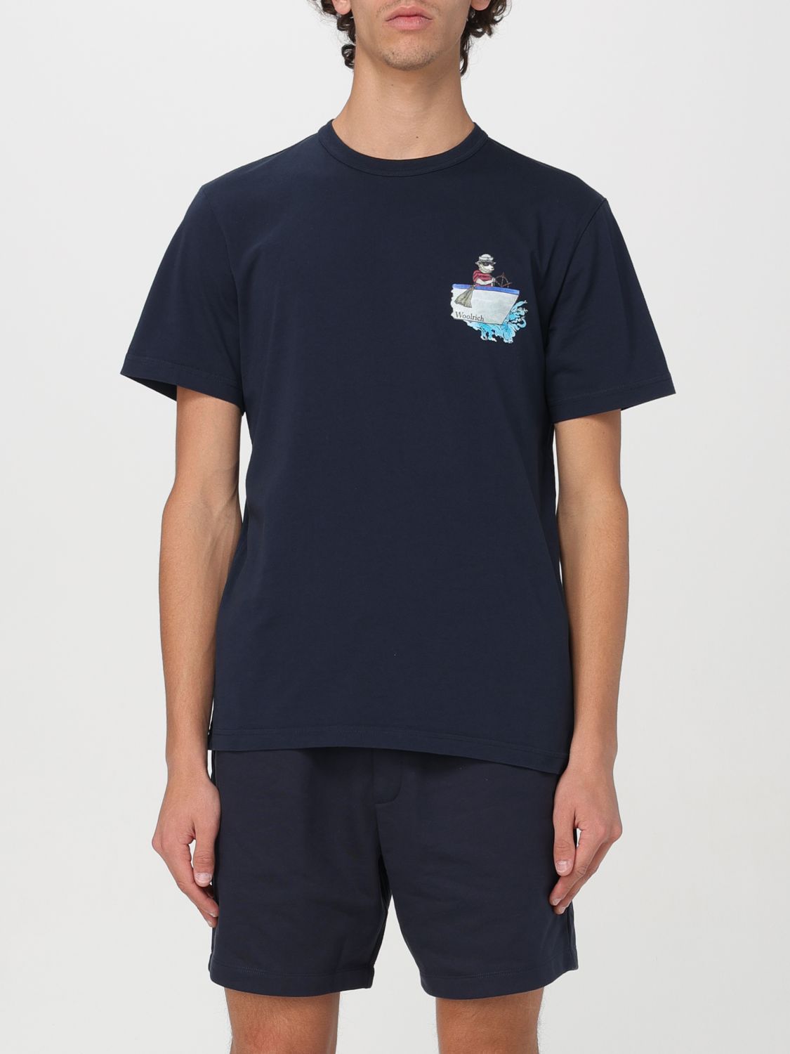 Woolrich T-Shirt WOOLRICH Men colour Blue