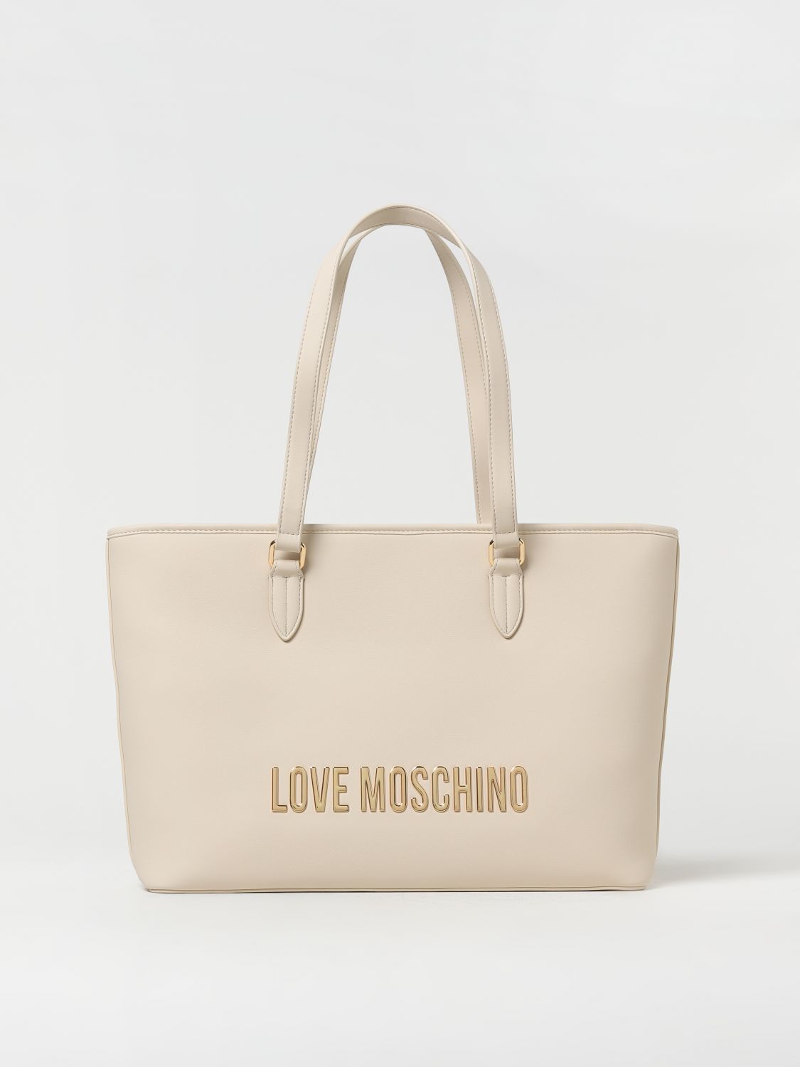 Love Moschino Tote Bags LOVE MOSCHINO Woman colour Ivory