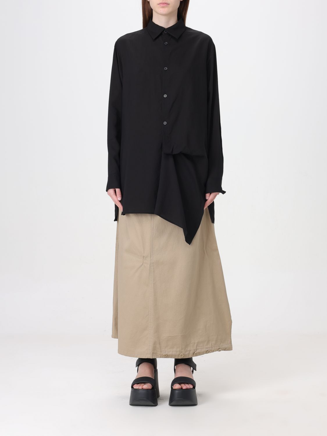 Yohji Yamamoto Shirt YOHJI YAMAMOTO Woman colour Black