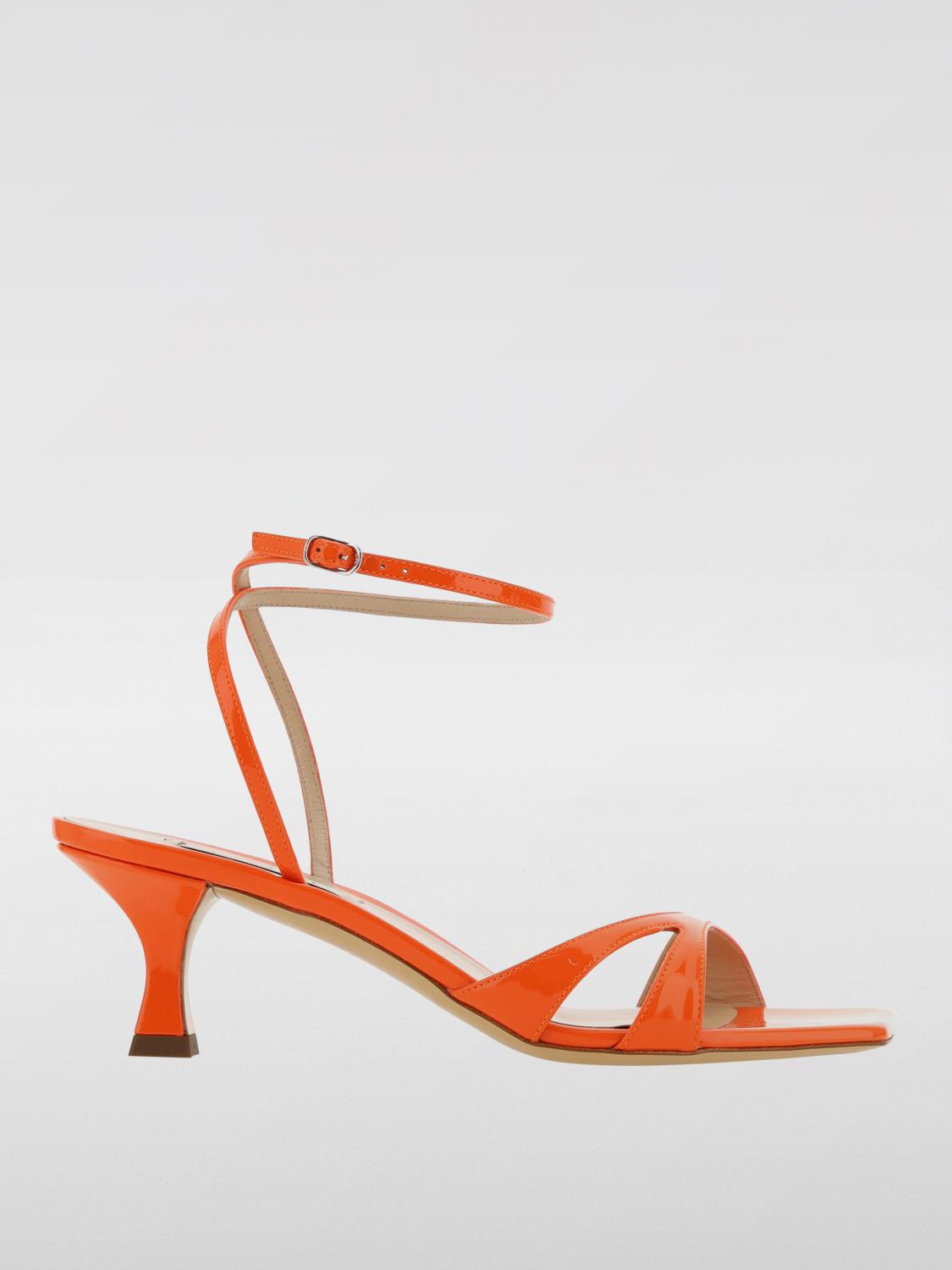 Casadei Heeled Sandals CASADEI Woman color Coral