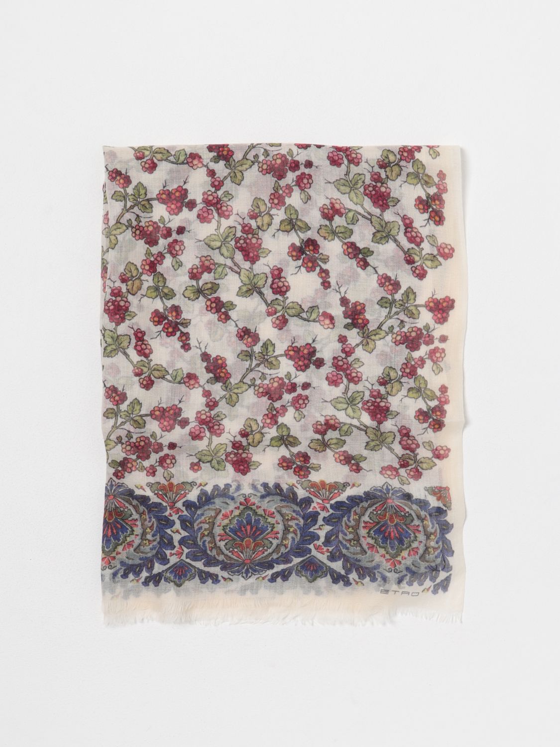 Etro Scarf ETRO Woman colour White