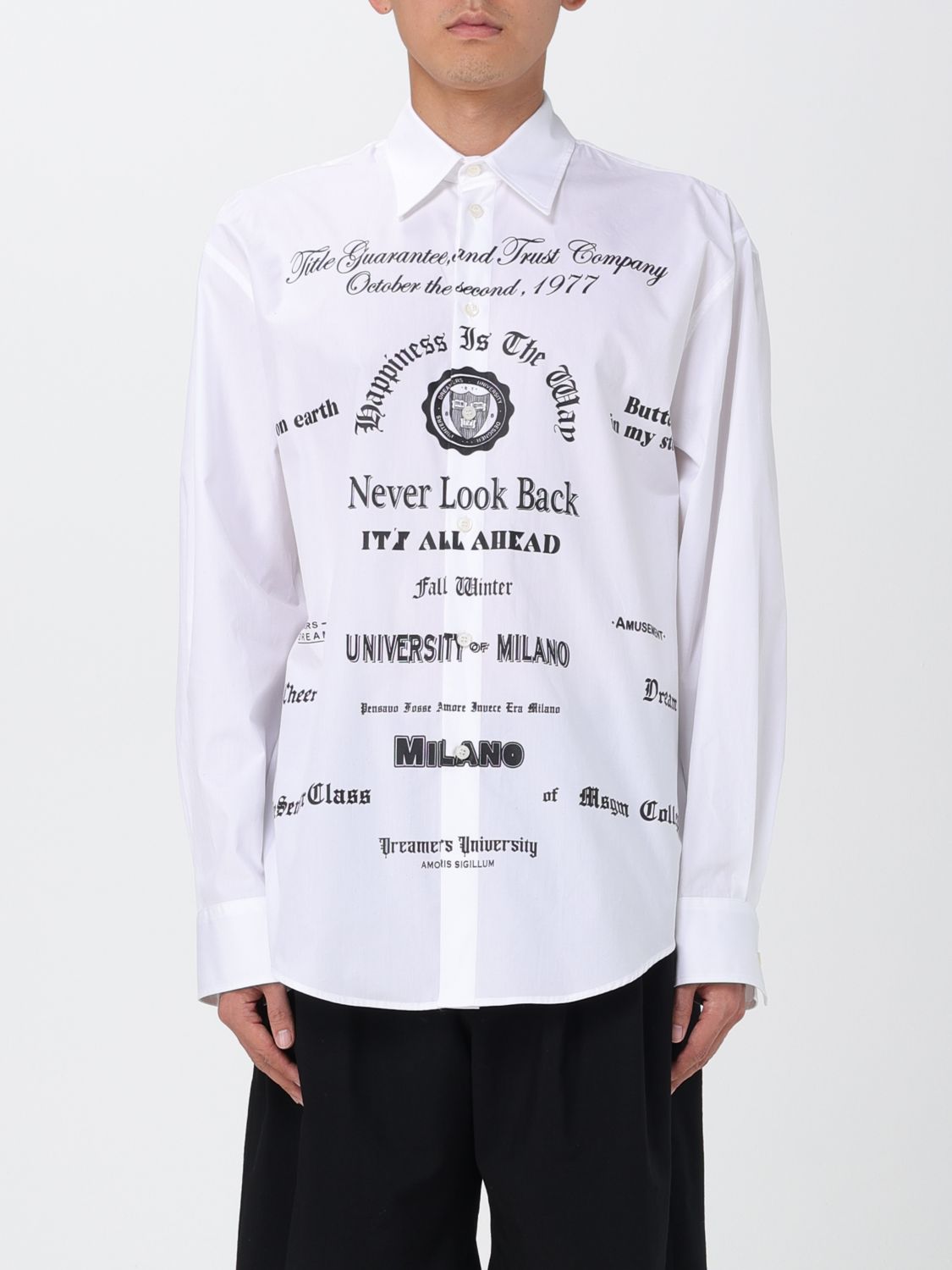 Msgm Shirt MSGM Men colour White