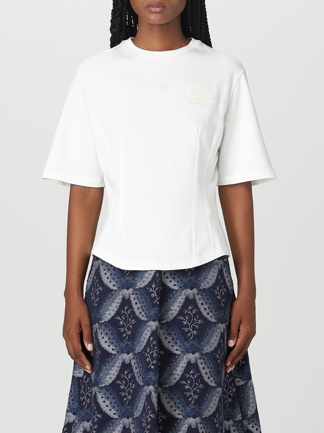 Etro T-Shirt ETRO Woman colour White