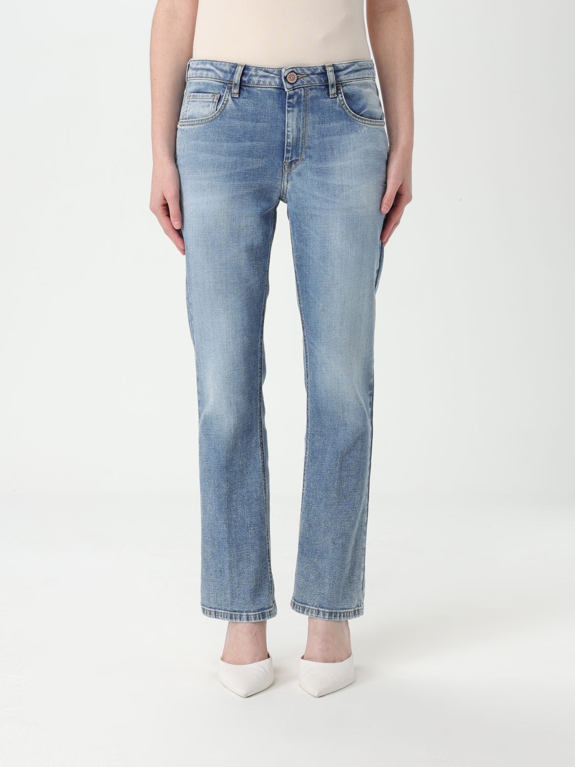 Re-Hash Jeans RE-HASH Woman color Stone Washed
