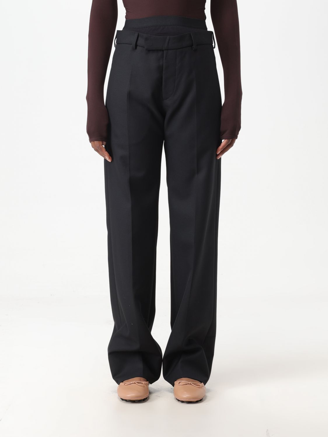 MM6 Maison Margiela Trousers MM6 MAISON MARGIELA Woman colour Black