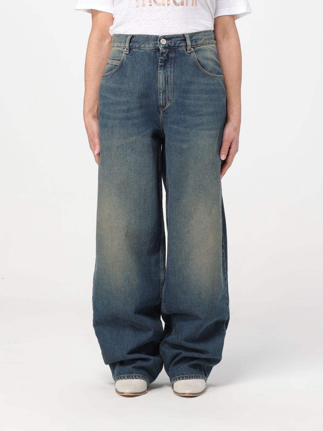 Isabel Marant Jeans ISABEL MARANT Woman colour Blue