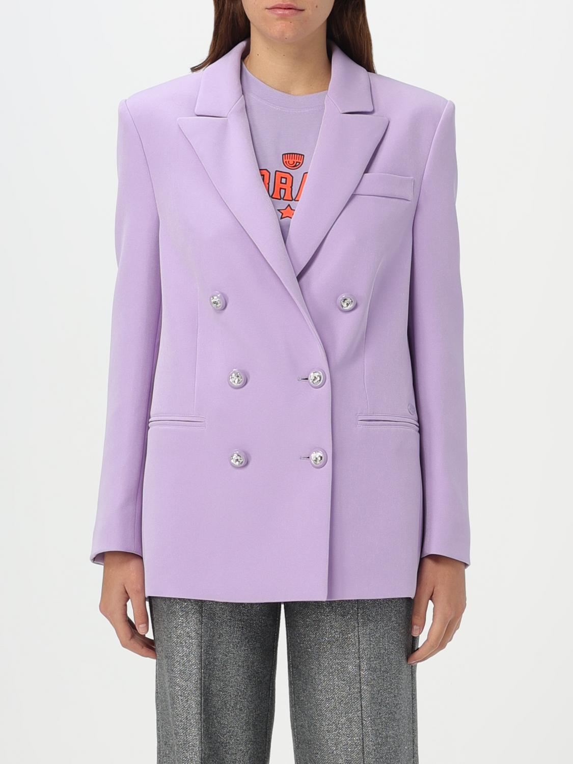 CHIARA FERRAGNI Blazer CHIARA FERRAGNI Woman colour Violet