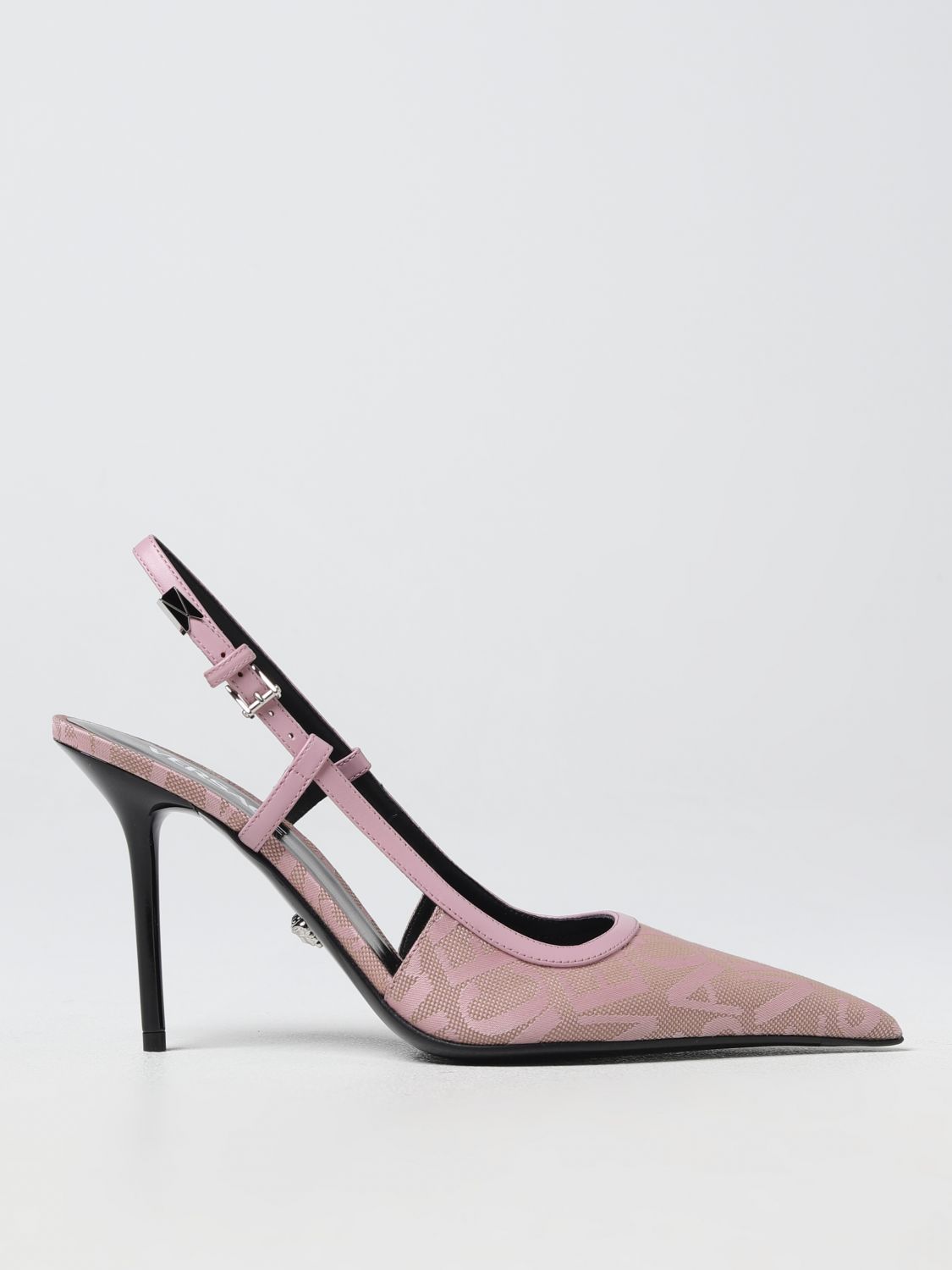 Versace High Heel Shoes VERSACE Woman colour Pink