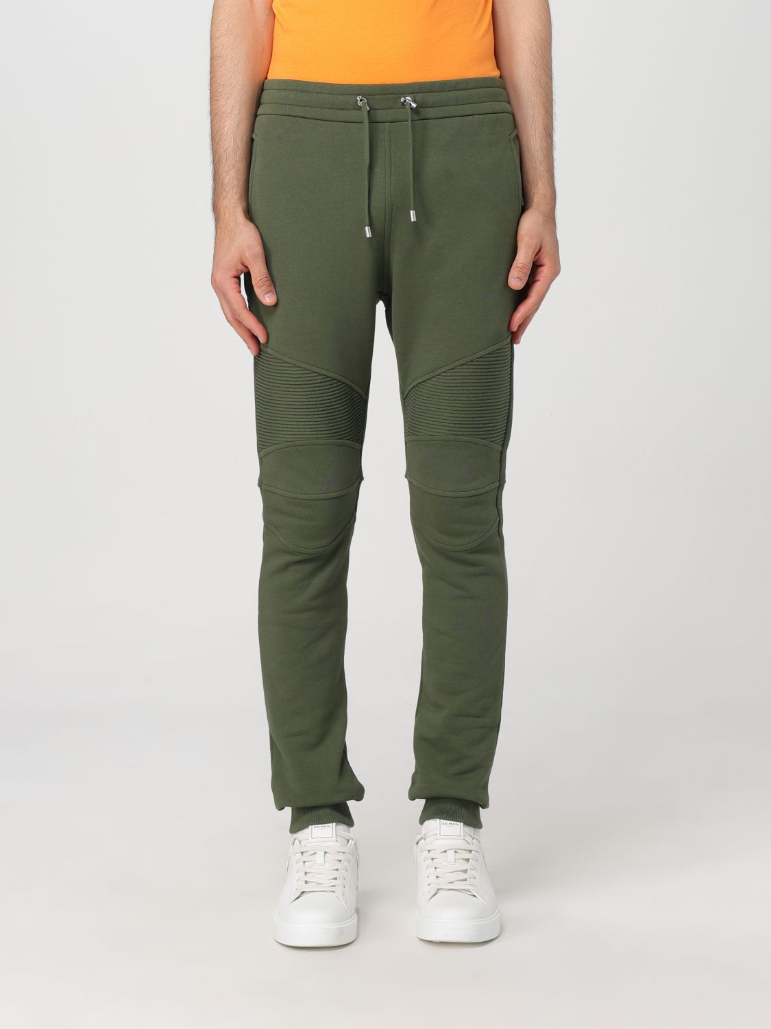 Balmain Trousers BALMAIN Men colour Green