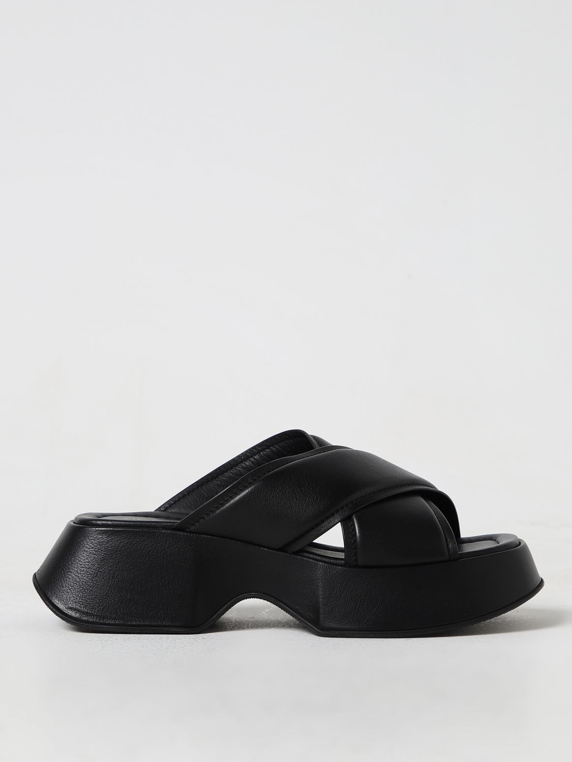 Vic Matié Flat Sandals VIC MATIÉ Woman colour Black