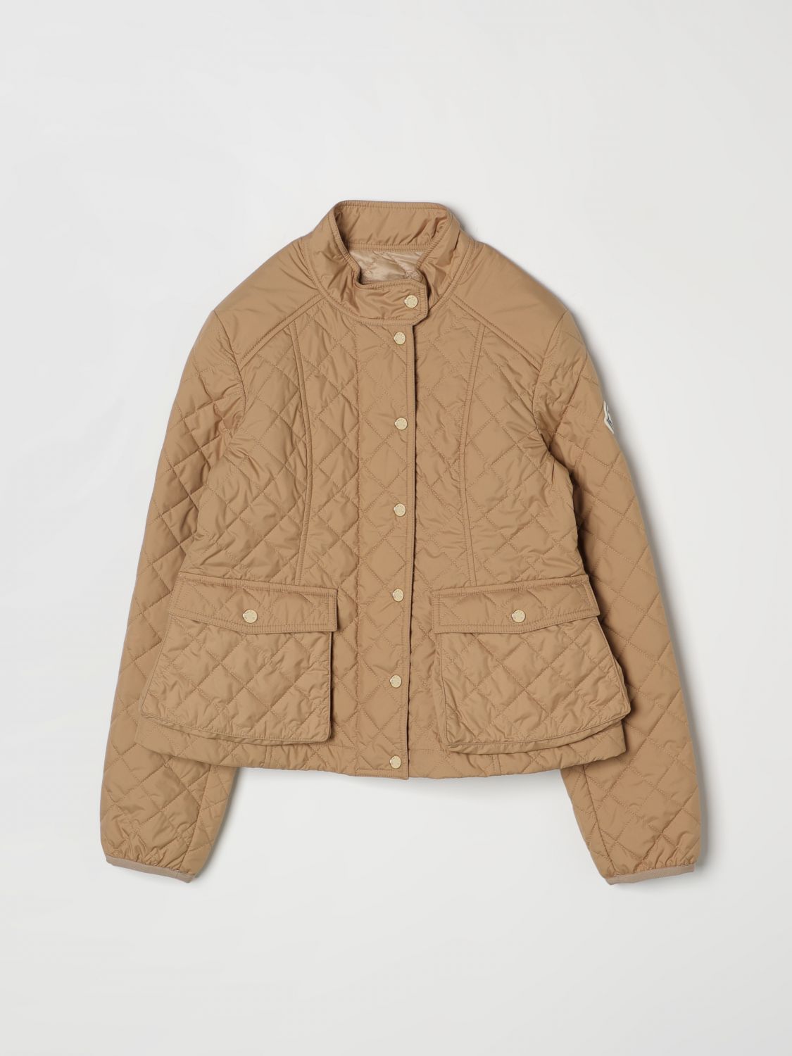 Moncler Coat MONCLER Kids colour Beige