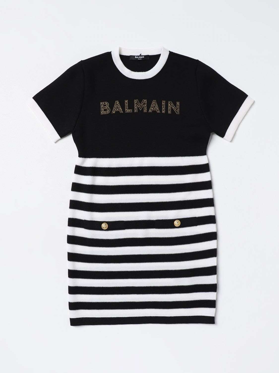 Balmain Kids Dress BALMAIN KIDS Kids colour Black