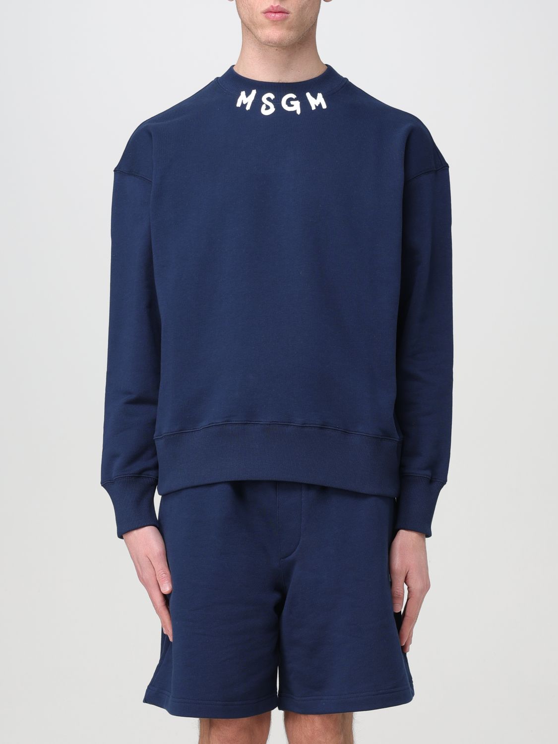 Msgm Sweatshirt MSGM Men colour Blue 1