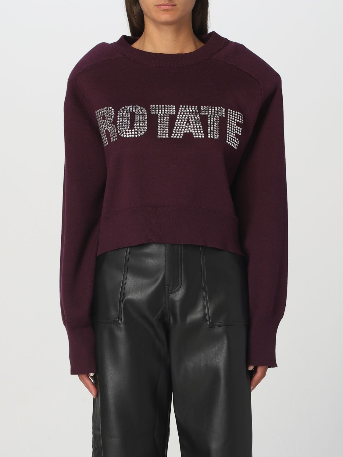 Rotate Jumper ROTATE Woman colour Burgundy