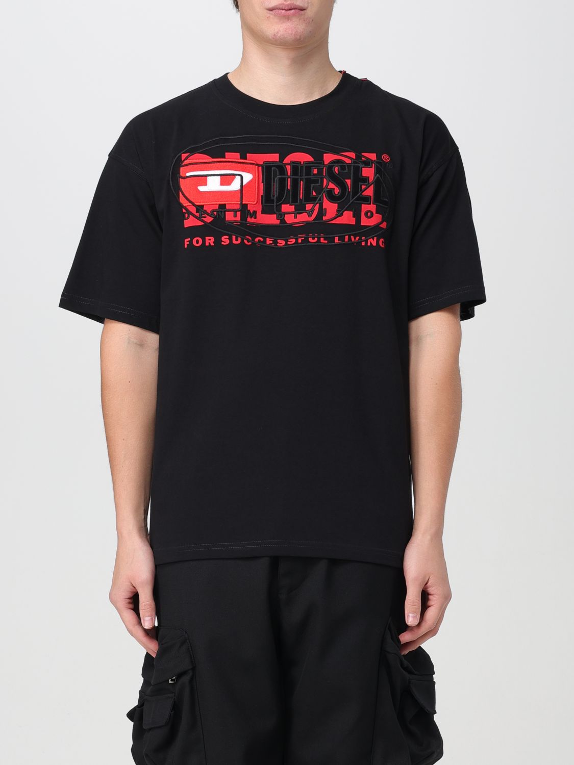 Diesel T-Shirt DIESEL Men colour Black