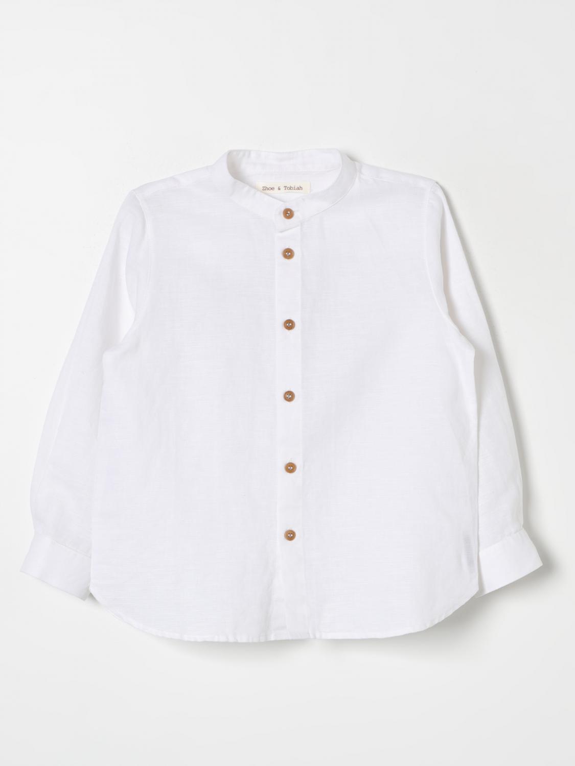 Zhoe & Tobiah Shirt ZHOE & TOBIAH Kids color White