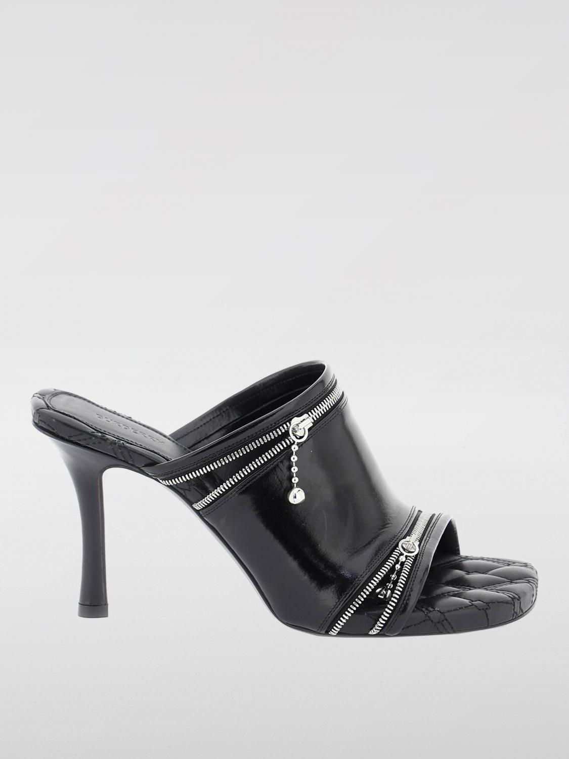 Burberry Heeled Sandals BURBERRY Woman color Black