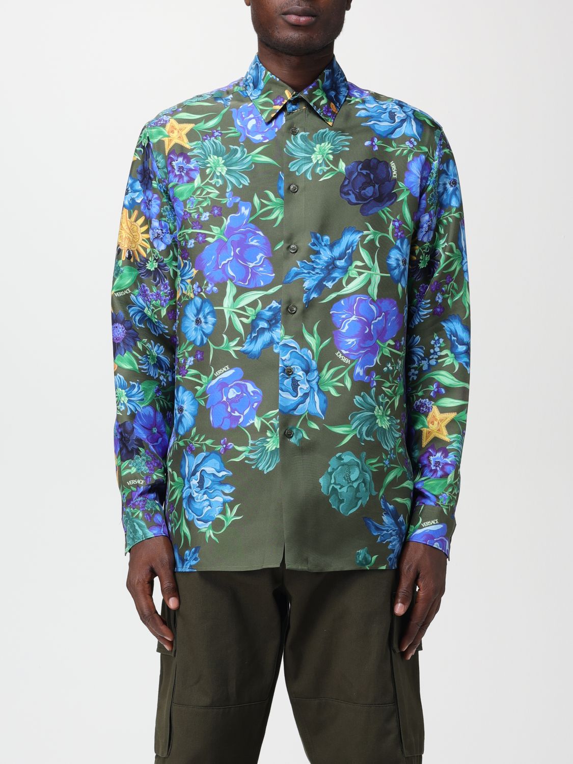 Versace Shirt VERSACE Men colour Multicolor