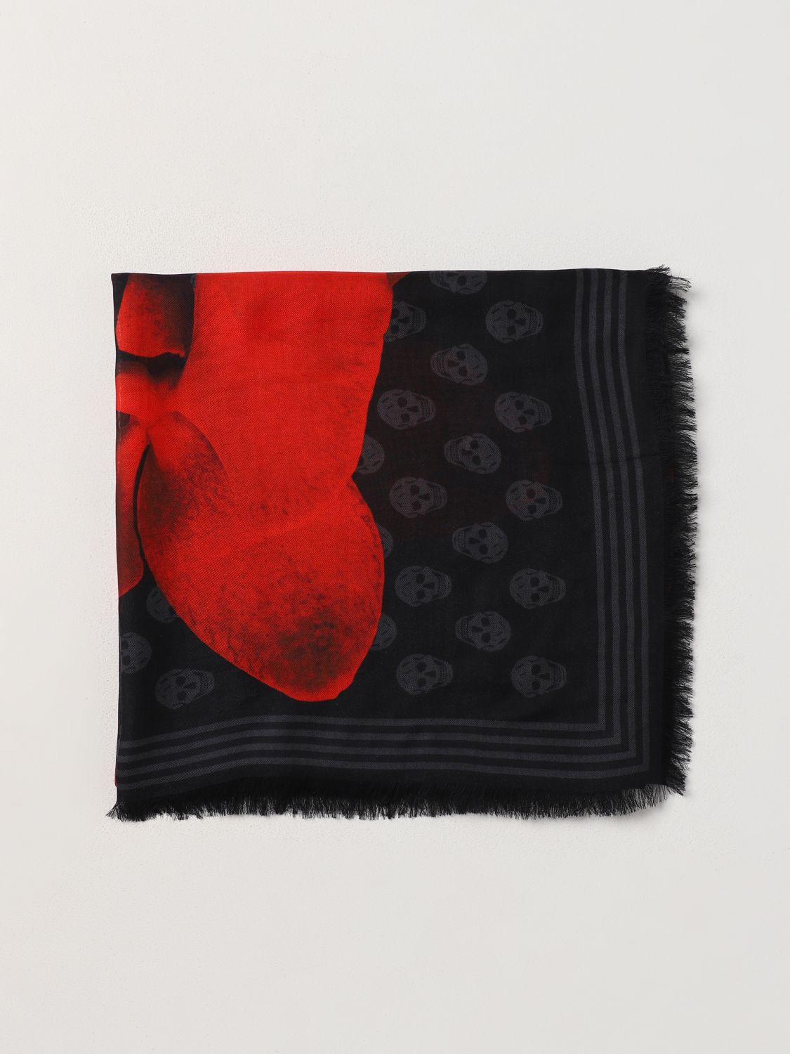 Alexander McQueen Scarf ALEXANDER MCQUEEN Men colour Black