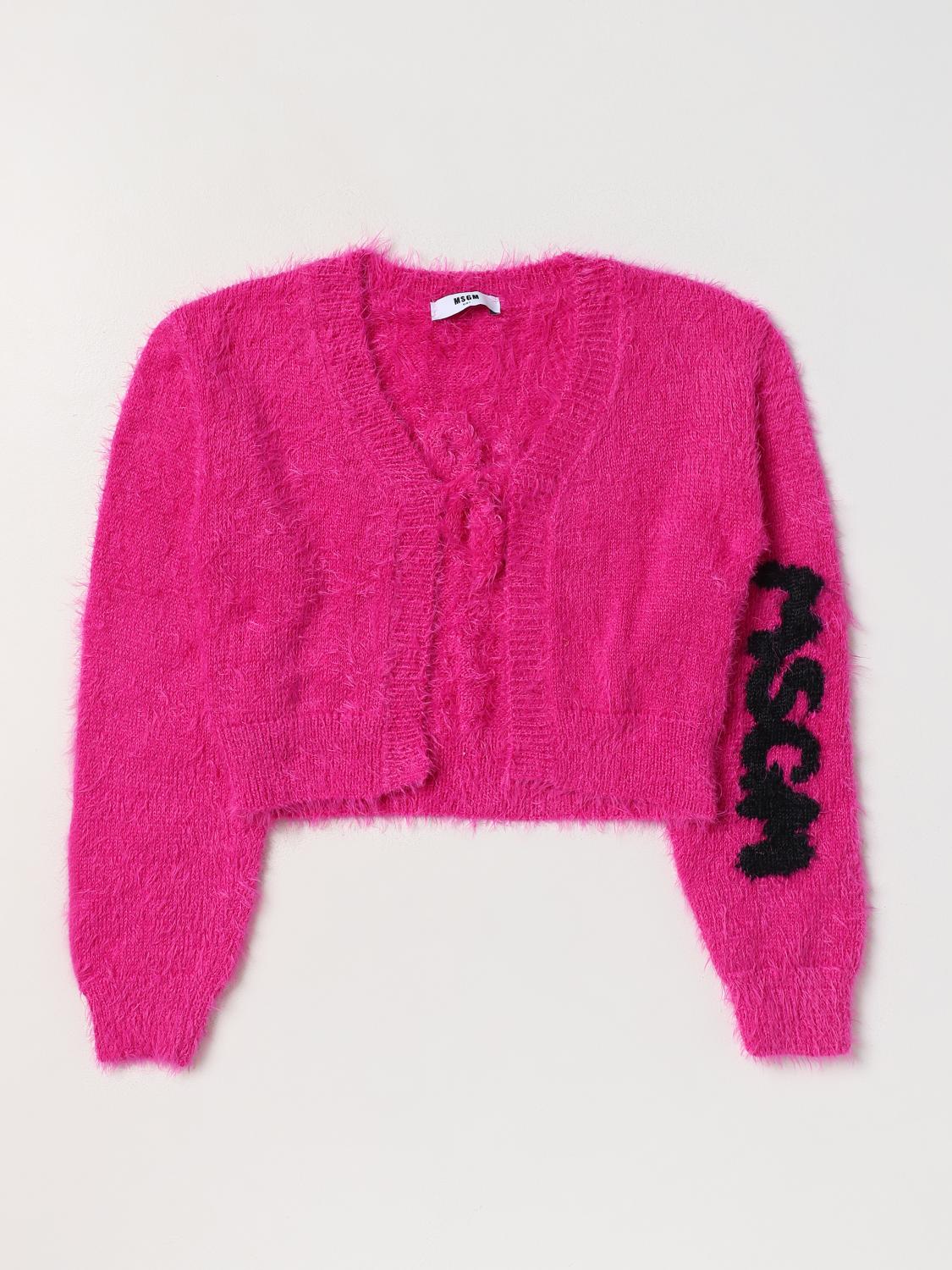 Msgm Kids Jumper MSGM KIDS Kids colour Fuchsia