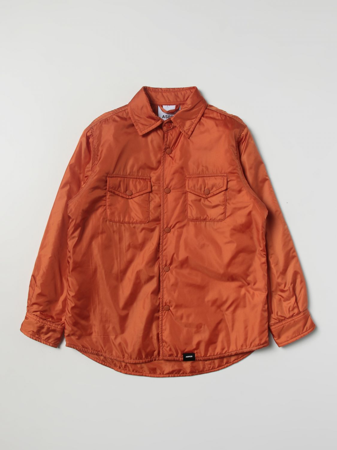 Aspesi Jacket ASPESI Kids colour Orange