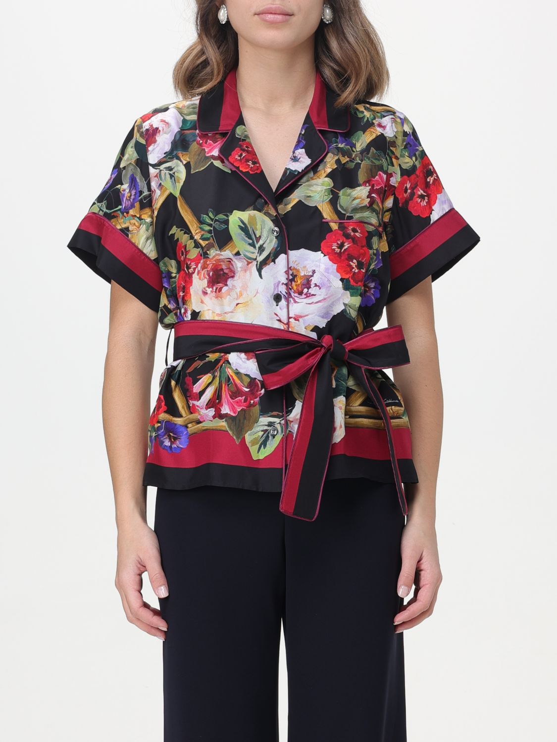 Dolce & Gabbana Shirt DOLCE & GABBANA Woman colour Multicolor