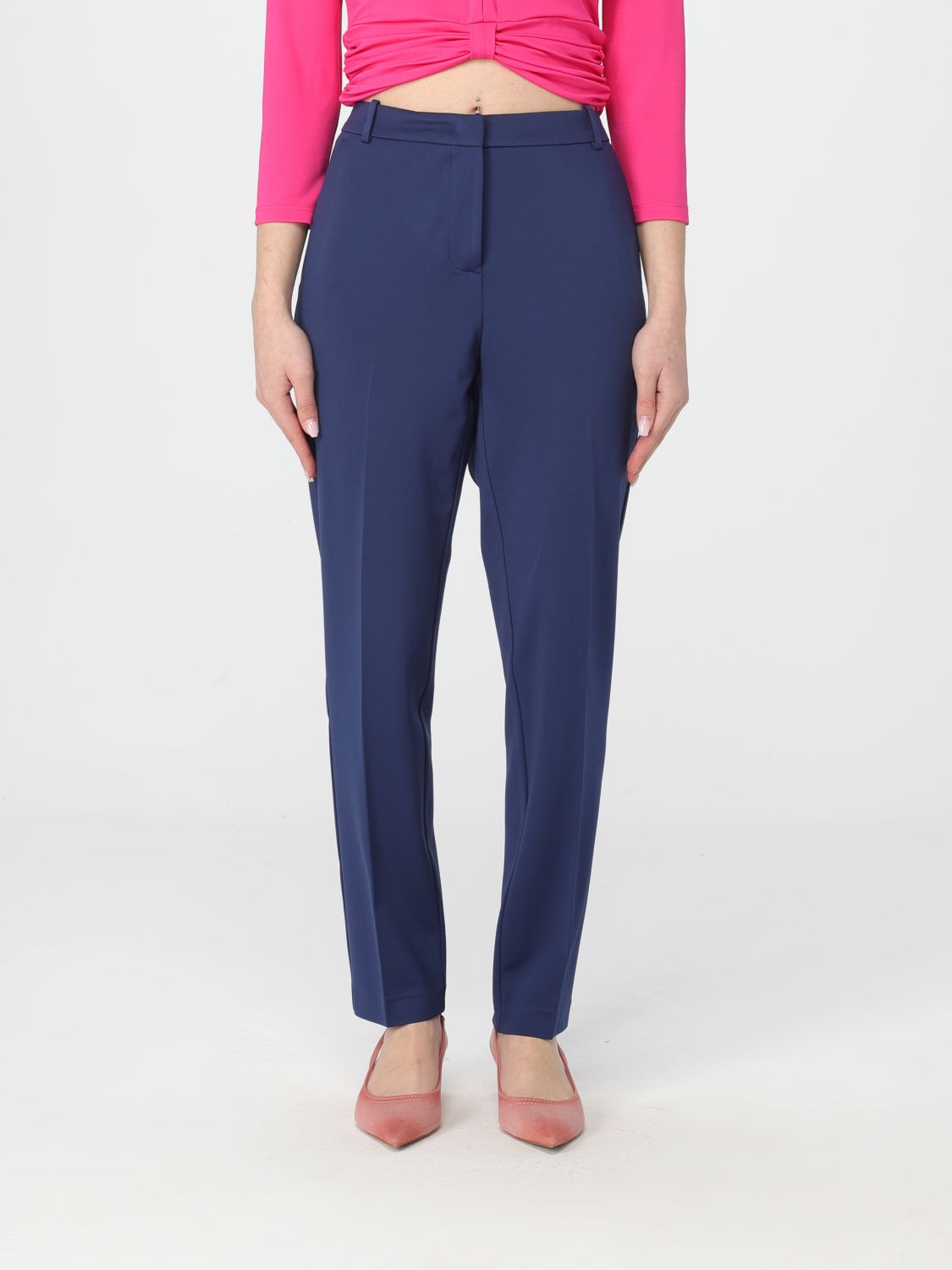 Pinko Trousers PINKO Woman colour Blue