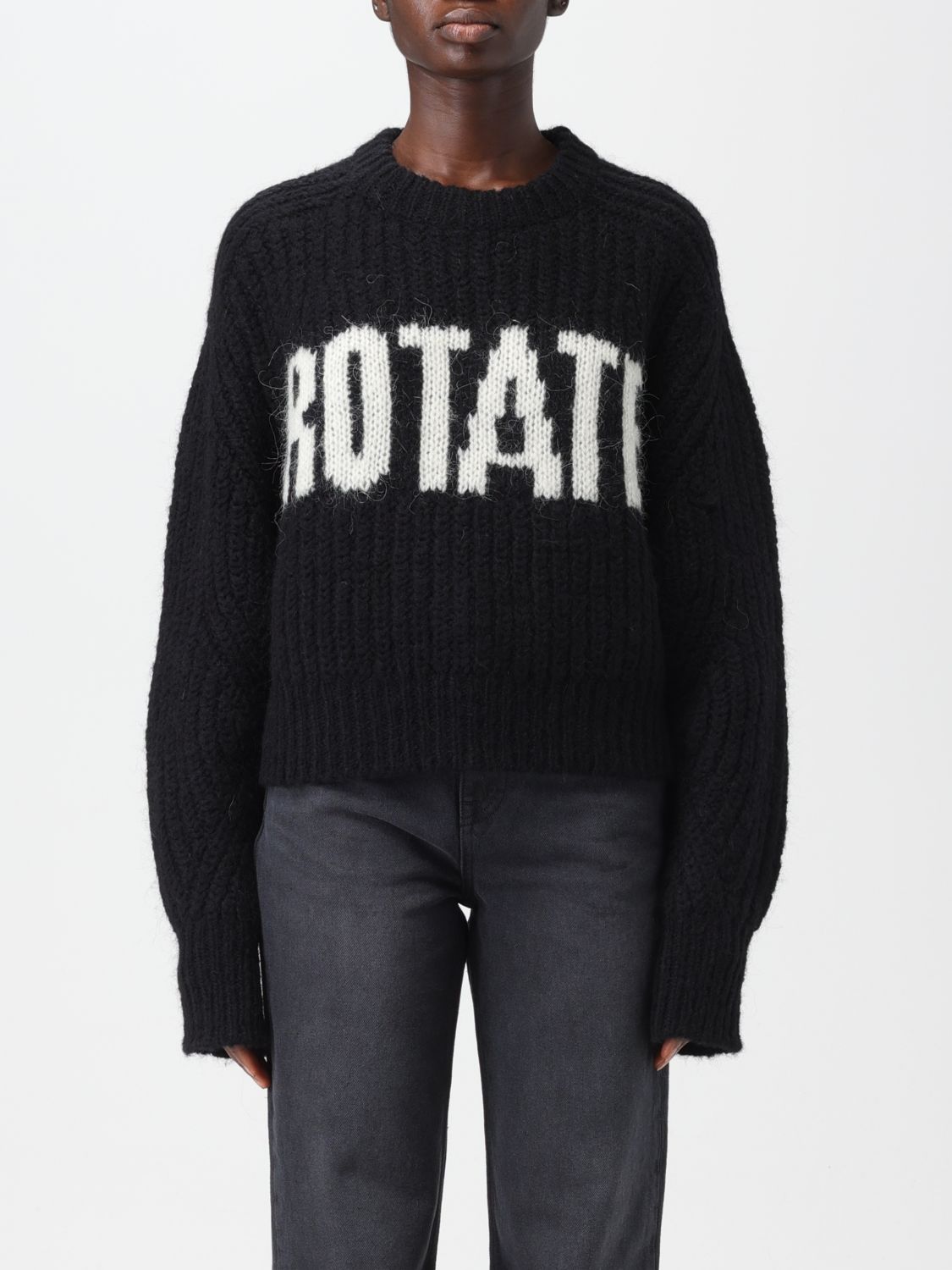 Rotate Jumper ROTATE Woman colour Black