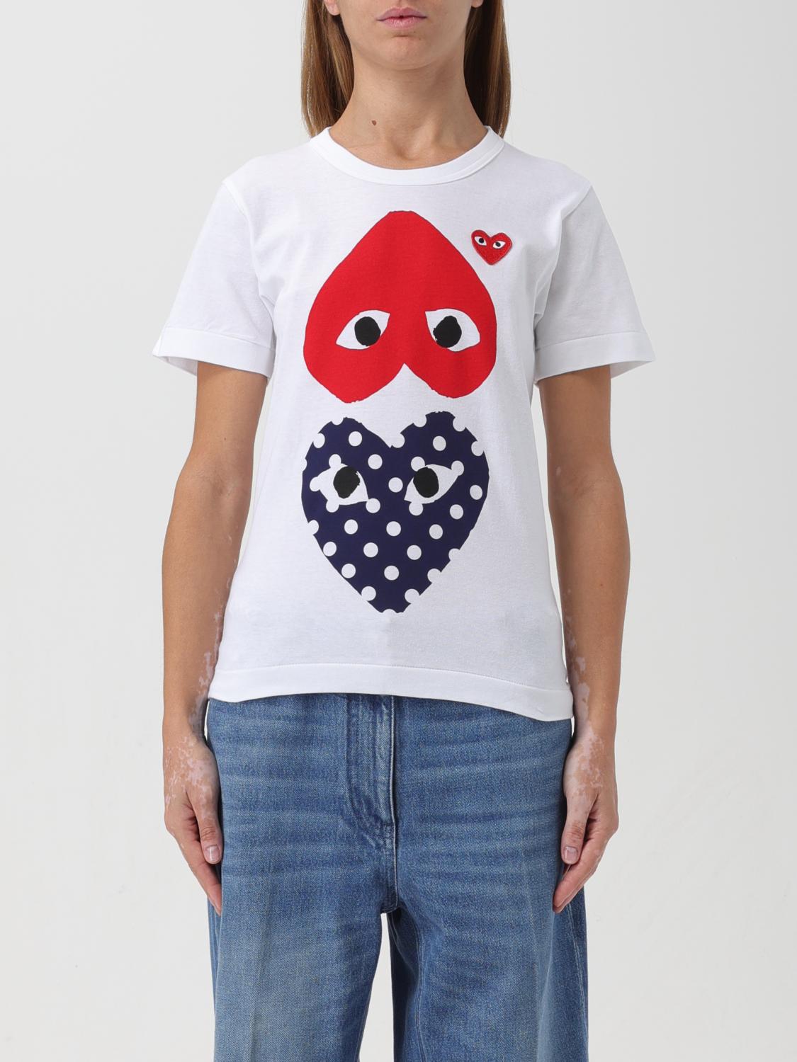 Comme Des Garçons Play T-Shirt COMME DES GARCONS PLAY Woman colour White