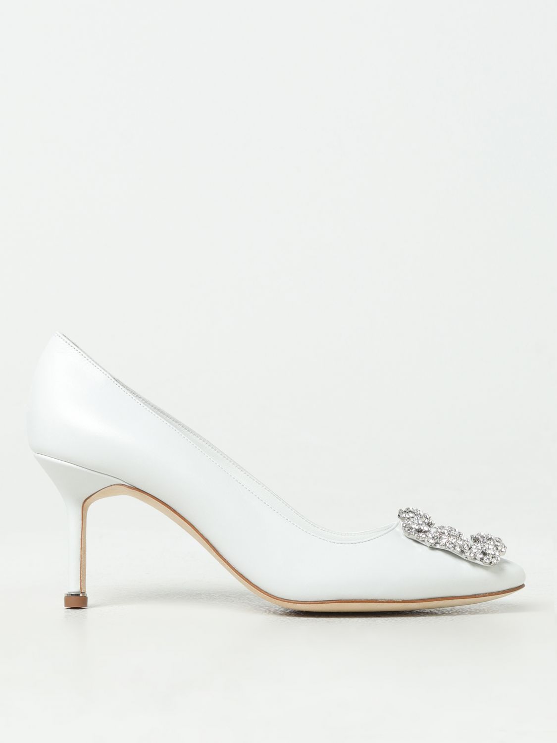 Manolo Blahnik Court Shoes MANOLO BLAHNIK Woman colour White