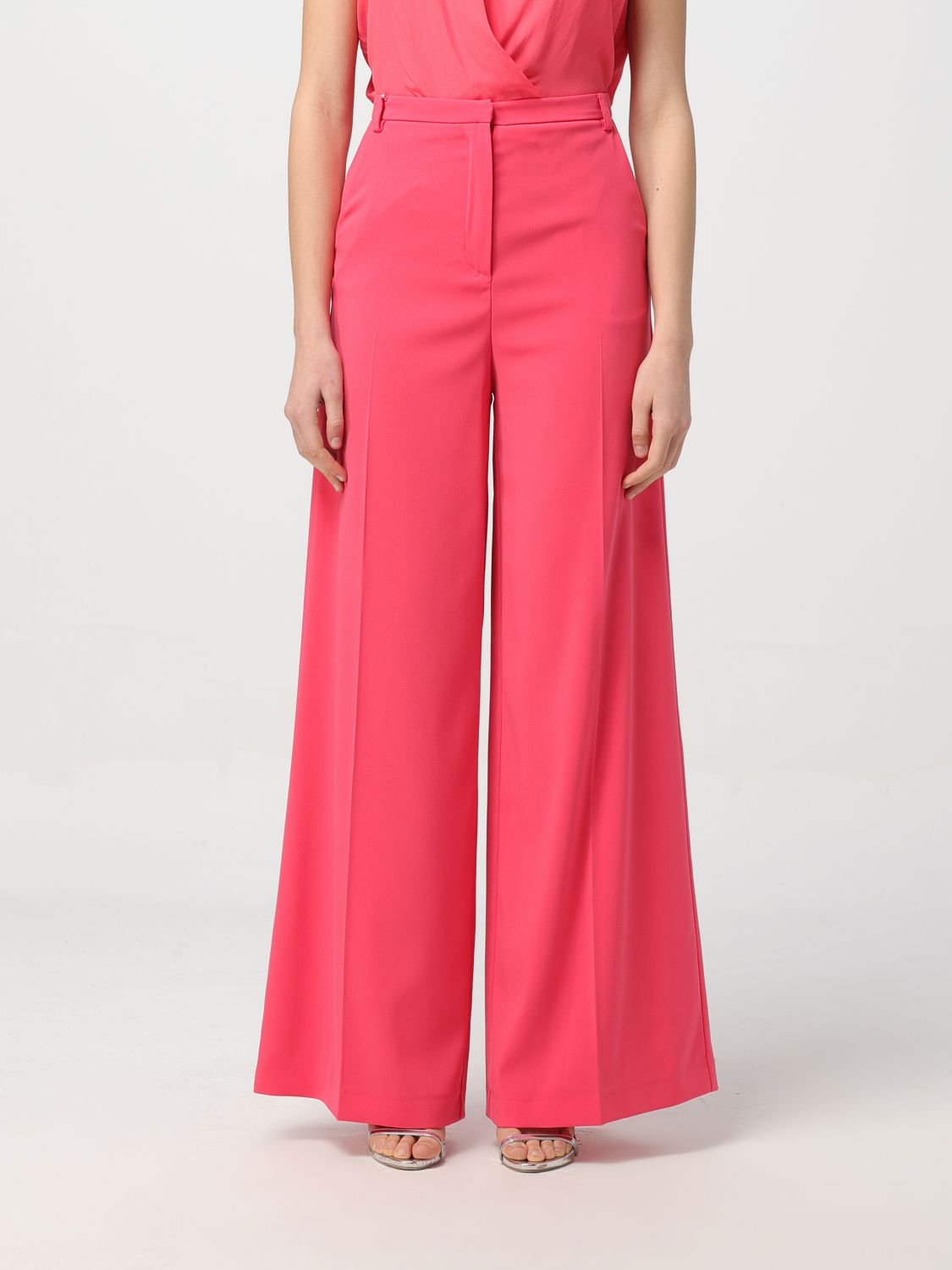 Patrizia Pepe Trousers PATRIZIA PEPE Woman colour Coral