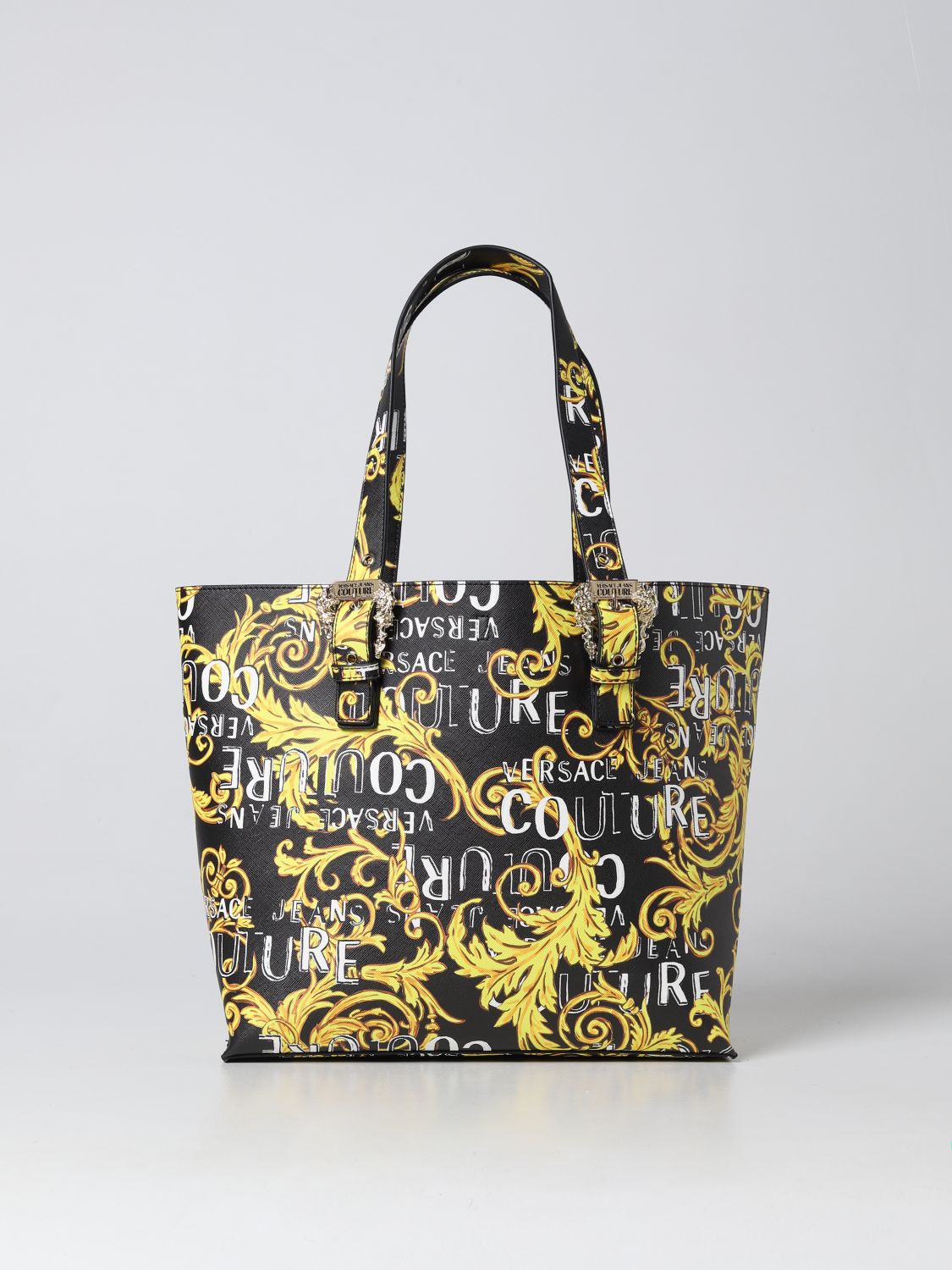 Versace Jeans Couture Tote Bags VERSACE JEANS COUTURE Woman colour Black