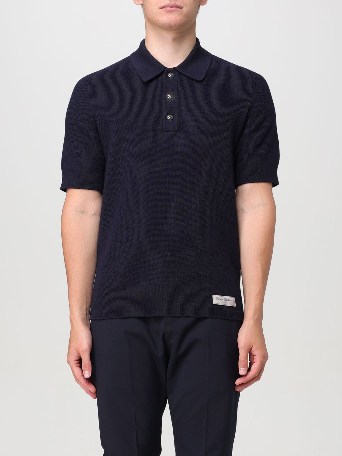 Balmain Polo Shirt BALMAIN Men color Blue