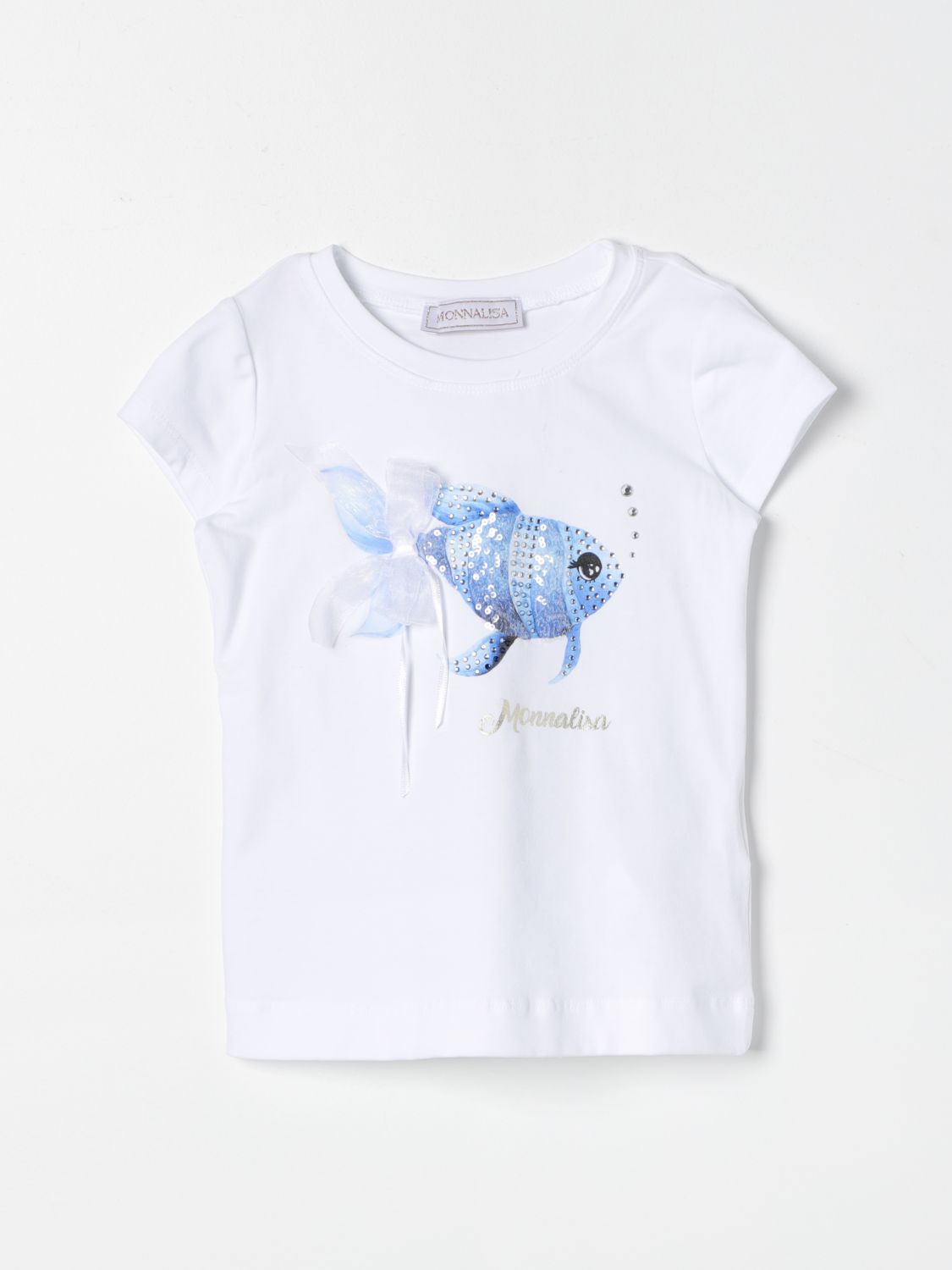 Monnalisa T-Shirt MONNALISA Kids colour White