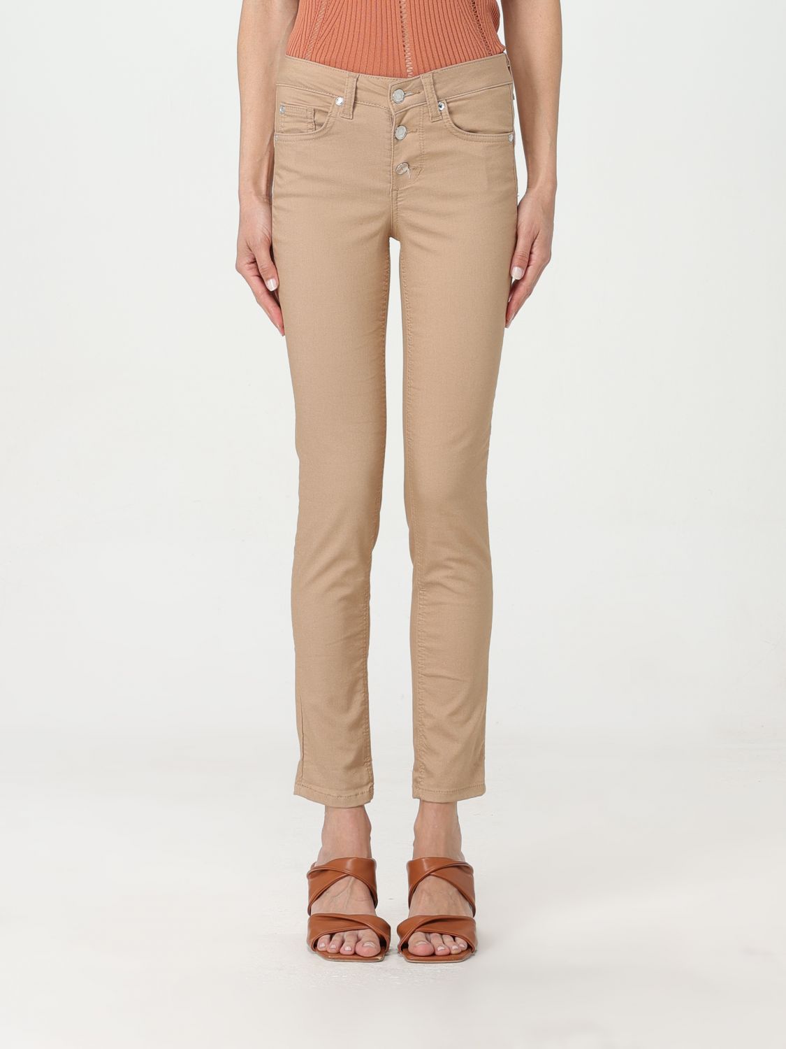 Liu Jo Trousers LIU JO Woman colour Brown