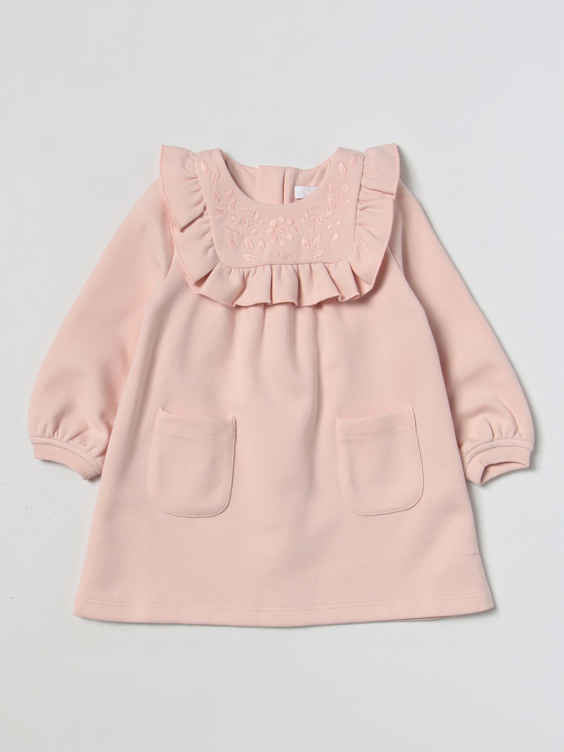 Chloé Romper CHLOÉ Kids colour Pink